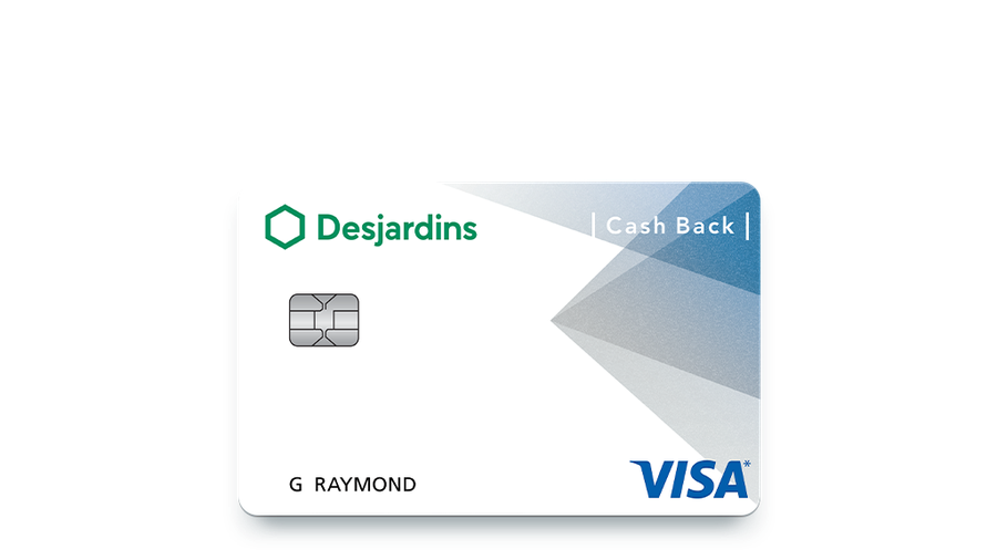 Desjardins Cash Back Visa credit card